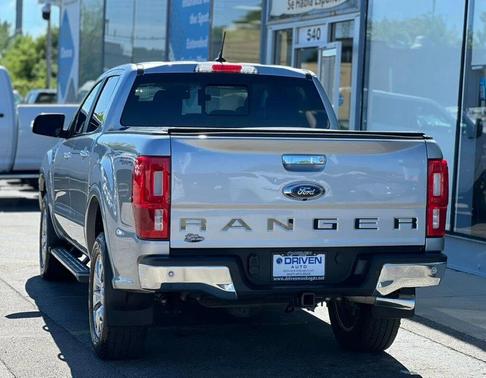 Iconic Silver Metallic 2021 Ford Ranger LARIAT 4WD SuperCrew 5' Box
