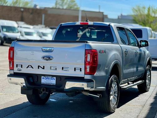 Iconic Silver Metallic 2021 Ford Ranger LARIAT 4WD SuperCrew 5' Box