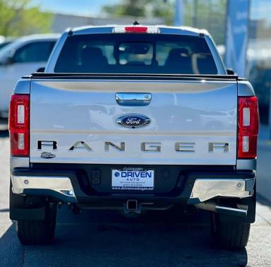 Iconic Silver Metallic 2021 Ford Ranger LARIAT 4WD SuperCrew 5' Box