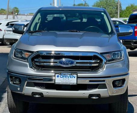 Iconic Silver Metallic 2021 Ford Ranger LARIAT 4WD SuperCrew 5' Box