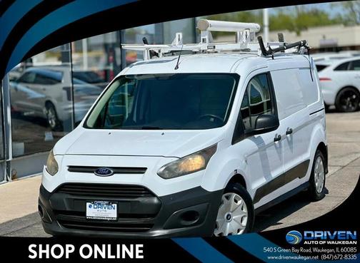 Frozen White 2016 Ford Transit Connect LWB XL