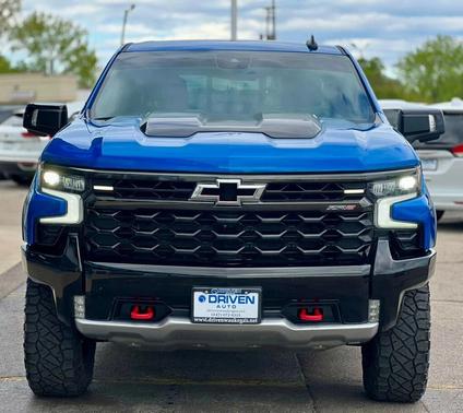Glacier Blue Metallic 2022 Chevrolet Silverado 1500 ZR2