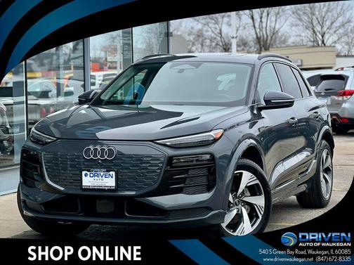 Glacier White Metallic 2025 Audi Q6 e-tron Premium Plus quattro