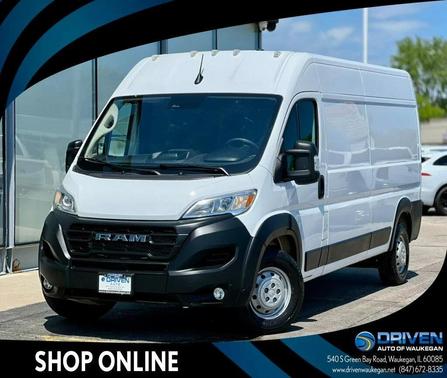 Bright White Clearcoat 2024 RAM ProMaster 2500 High Roof