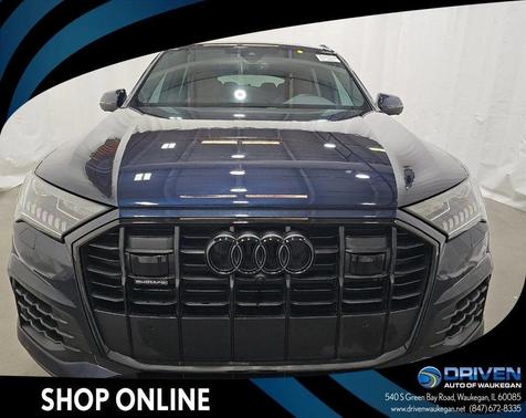 Waitomo Blue Metallic 2024 Audi Q7 55 Premium Plus