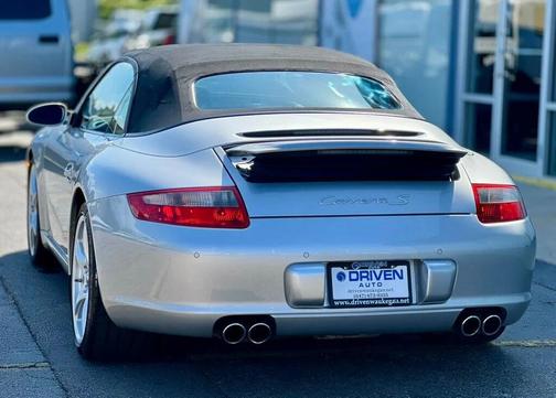 SILVER 2007 Porsche 911 911 Carrera Cabriolet