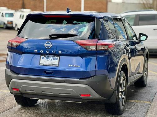 Caspian Blue Metallic 2023 Nissan Rogue SV
