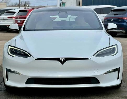 WHITE 2021 Tesla Model S Long Range Plus