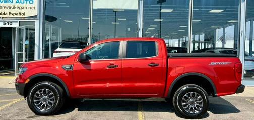 Hot Pepper Red Metallic Tinted Clearcoat 2022 Ford Ranger XLT 2WD SuperCrew 5' Box