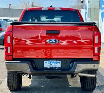 Hot Pepper Red Metallic Tinted Clearcoat 2022 Ford Ranger XLT 2WD SuperCrew 5' Box