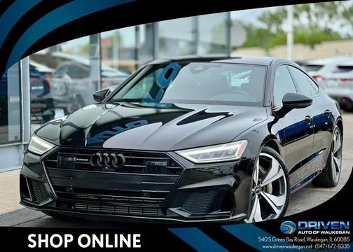 Mythos Black Metallic 2023 Audi A7 Prestige 55 TFSI quattro