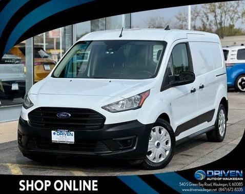 Frozen White 2021 Ford Transit Connect XL LWB w/Rear Symmetrical Doors
