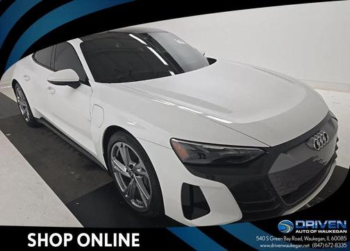 Ibis White 2022 Audi e-tron GT Premium Plus
