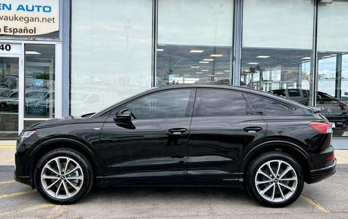 Mythos Black Metallic 2022 Audi Q4 e-tron Sportback Prestige 50 quattro