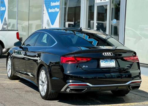 Mythos Black Metallic 2024 Audi A5 Sportback 45 S Line Premium