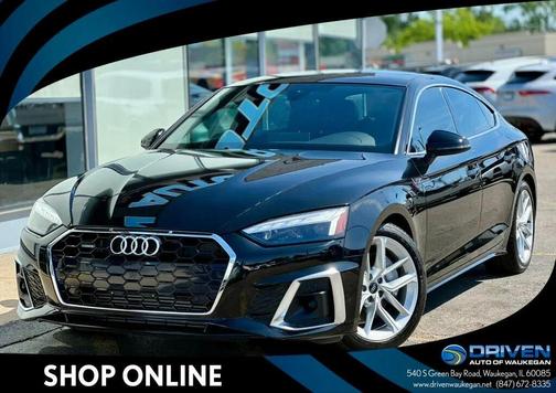 Mythos Black Metallic 2024 Audi A5 Sportback 45 S Line Premium