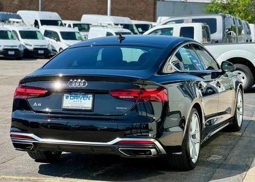Mythos Black Metallic 2024 Audi A5 Sportback 45 S Line Premium
