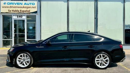 Mythos Black Metallic 2024 Audi A5 Sportback 45 S Line Premium