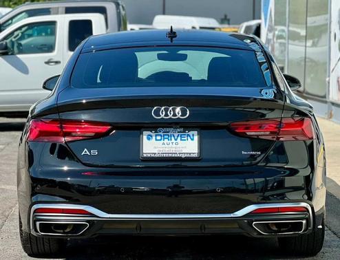 Mythos Black Metallic 2024 Audi A5 Sportback 45 S Line Premium