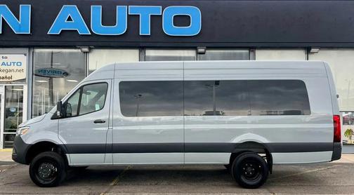 Silver Grey 2026 Mercedes-Benz Sprinter 3500XD High Roof