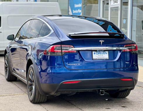 Deep Blue Metallic 2016 Tesla Model X AWD 4dr 75D