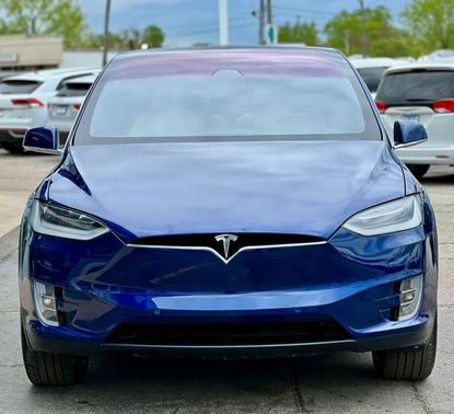 Deep Blue Metallic 2016 Tesla Model X AWD 4dr 75D