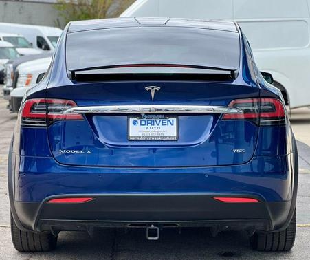 Deep Blue Metallic 2016 Tesla Model X AWD 4dr 75D