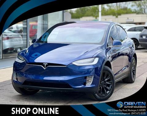 Deep Blue Metallic 2016 Tesla Model X AWD 4dr 75D