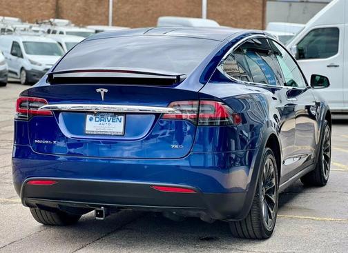 Deep Blue Metallic 2016 Tesla Model X AWD 4dr 75D