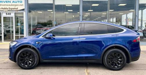 Deep Blue Metallic 2016 Tesla Model X AWD 4dr 75D
