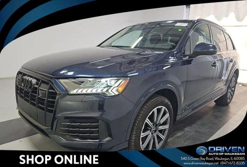 Waitomo Blue Metallic 2024 Audi Q7 45 Premium Plus