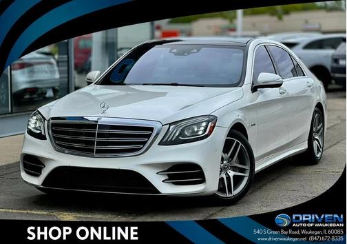 designo Diamond White 2019 Mercedes-Benz S-Class S 560 4MATIC Sedan