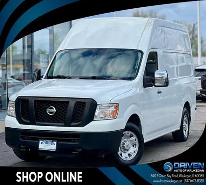 Glacier White 2019 Nissan NV Cargo NV2500 HD SV V8