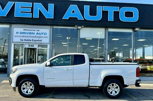 Summit White 2022 Chevrolet Colorado LT