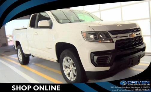 Summit White 2022 Chevrolet Colorado LT