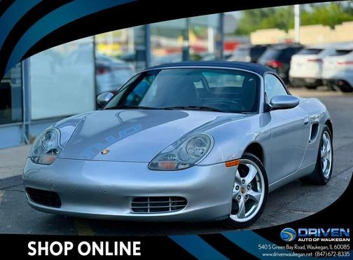 Arctic Silver Metallic 2001 Porsche Boxster 2dr Roadster 5-Speed Manual