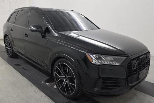 Mythos Black Metallic 2023 Audi Q7 55 Prestige