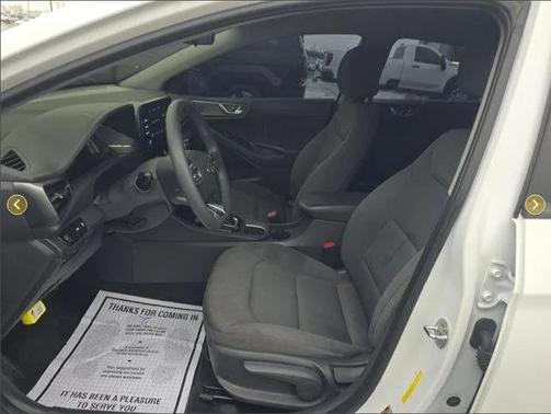 Ceramic White 2022 Hyundai IONIQ Hybrid Blue