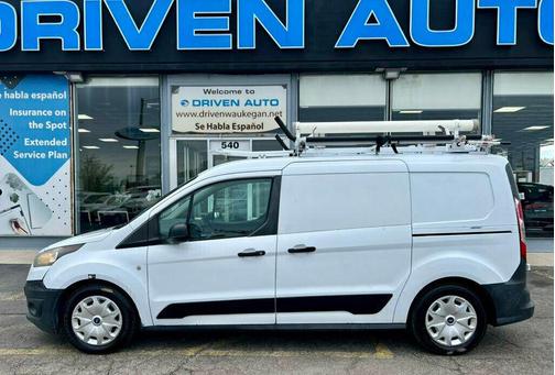 Frozen White 2016 Ford Transit Connect LWB XL