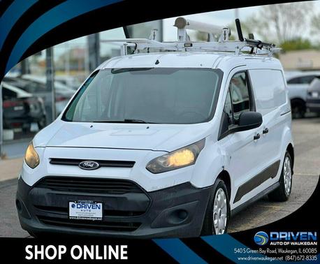 Frozen White 2016 Ford Transit Connect LWB XL