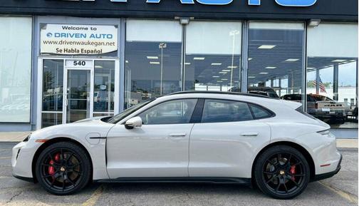 Chalk 2024 Porsche Taycan GTS Sport Turismo AWD