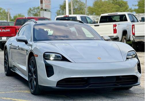 Chalk 2024 Porsche Taycan GTS Sport Turismo AWD
