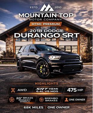 2018 Dodge Durango SRT