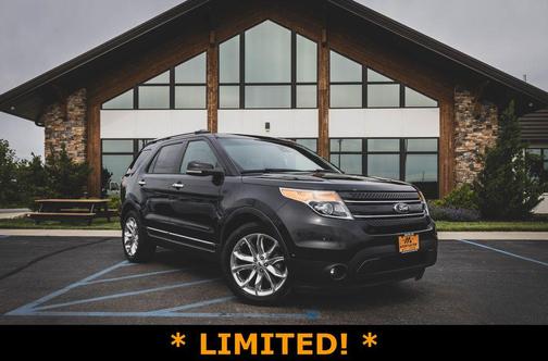 Tuxedo Black Metallic 2013 Ford Explorer Limited