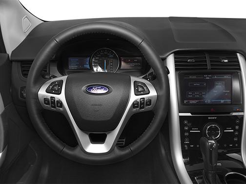 White Platinum Clearcoat Metallic 2013 Ford Edge Sport