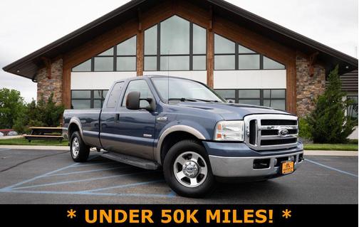 True Blue Clearcoat Metallic 2007 Ford F-250 Lariat