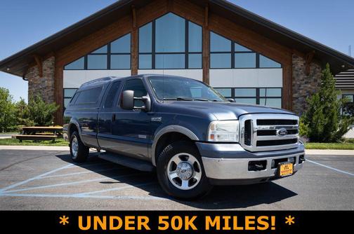True Blue Clearcoat Metallic 2007 Ford F-250 Lariat