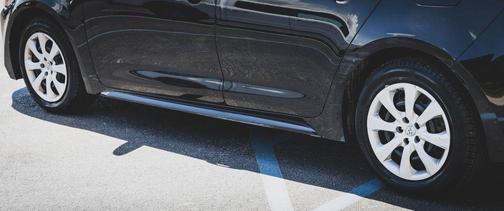 Black Sand Pearl 2021 Toyota Corolla LE