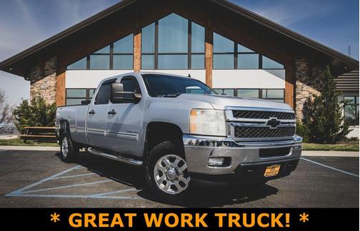 Silver Ice Metallic 2012 Chevrolet Silverado 3500 LT