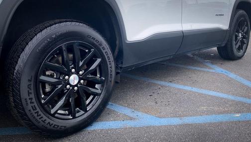 Summit White 2019 GMC Acadia SLT-1